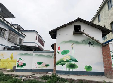  九寨沟室外墙绘-从选材到保养。