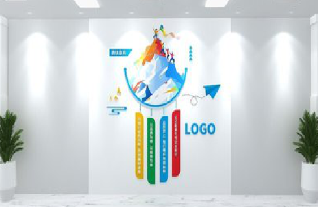  九寨沟公司企业形象墙的工艺材料有哪些？