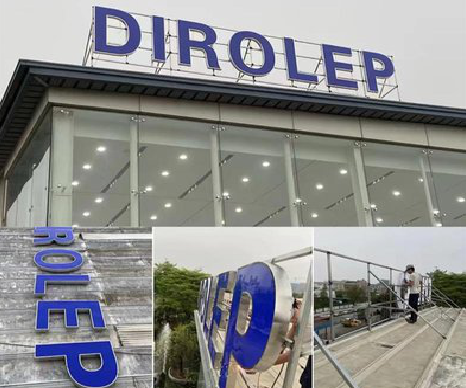 九寨沟楼顶发光字安装的注意事项。